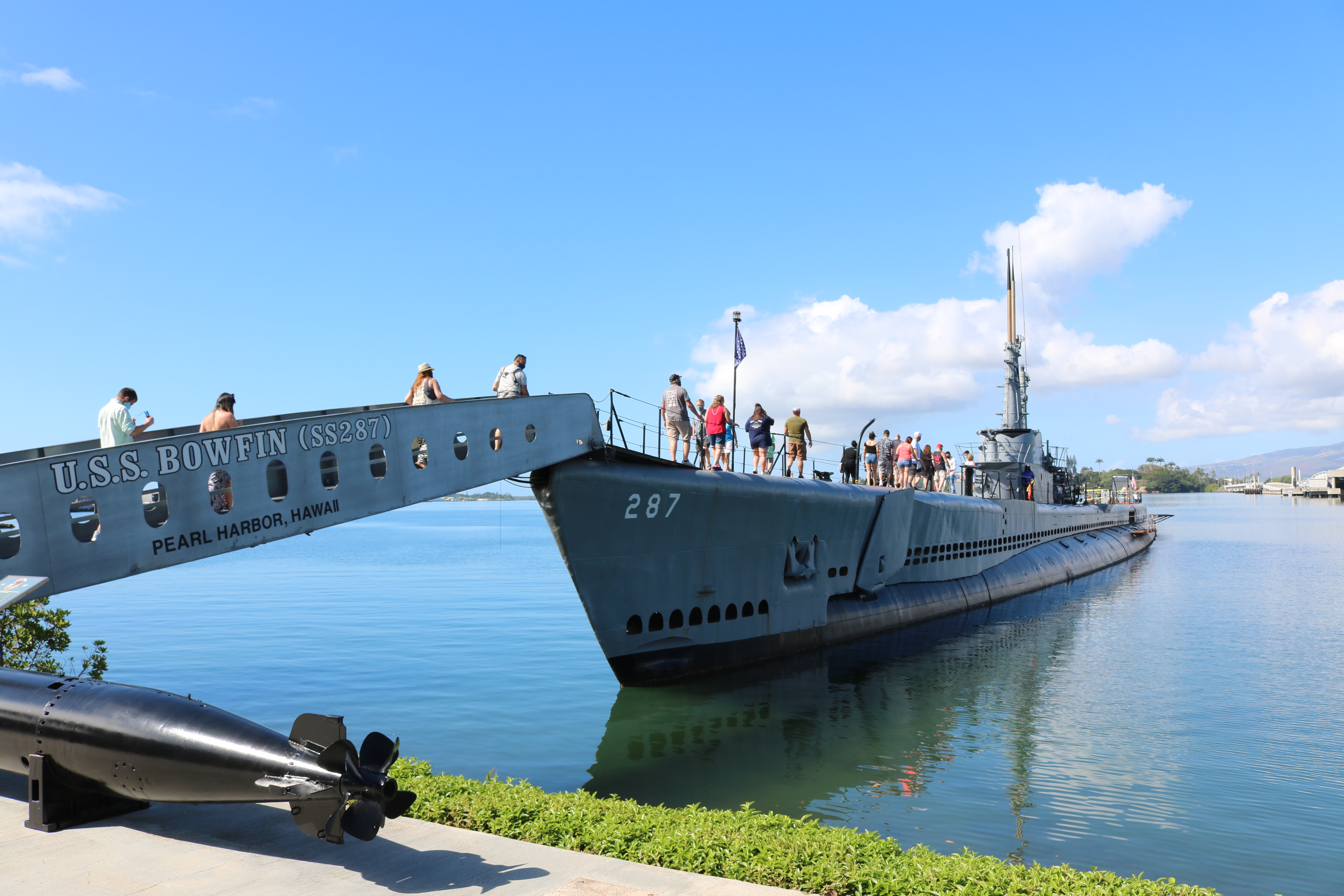 パールハーバーのUSSボーフィン潜水艦博物館（USS Bowfin